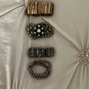 Elegant Beaded Bracelet Set